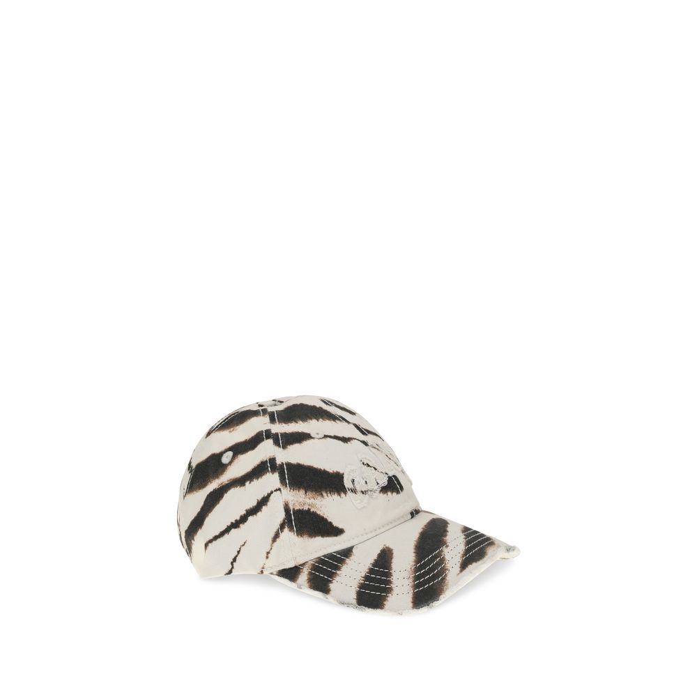Ganni Multicolor Cotton Cap Baseball Hat Ganni