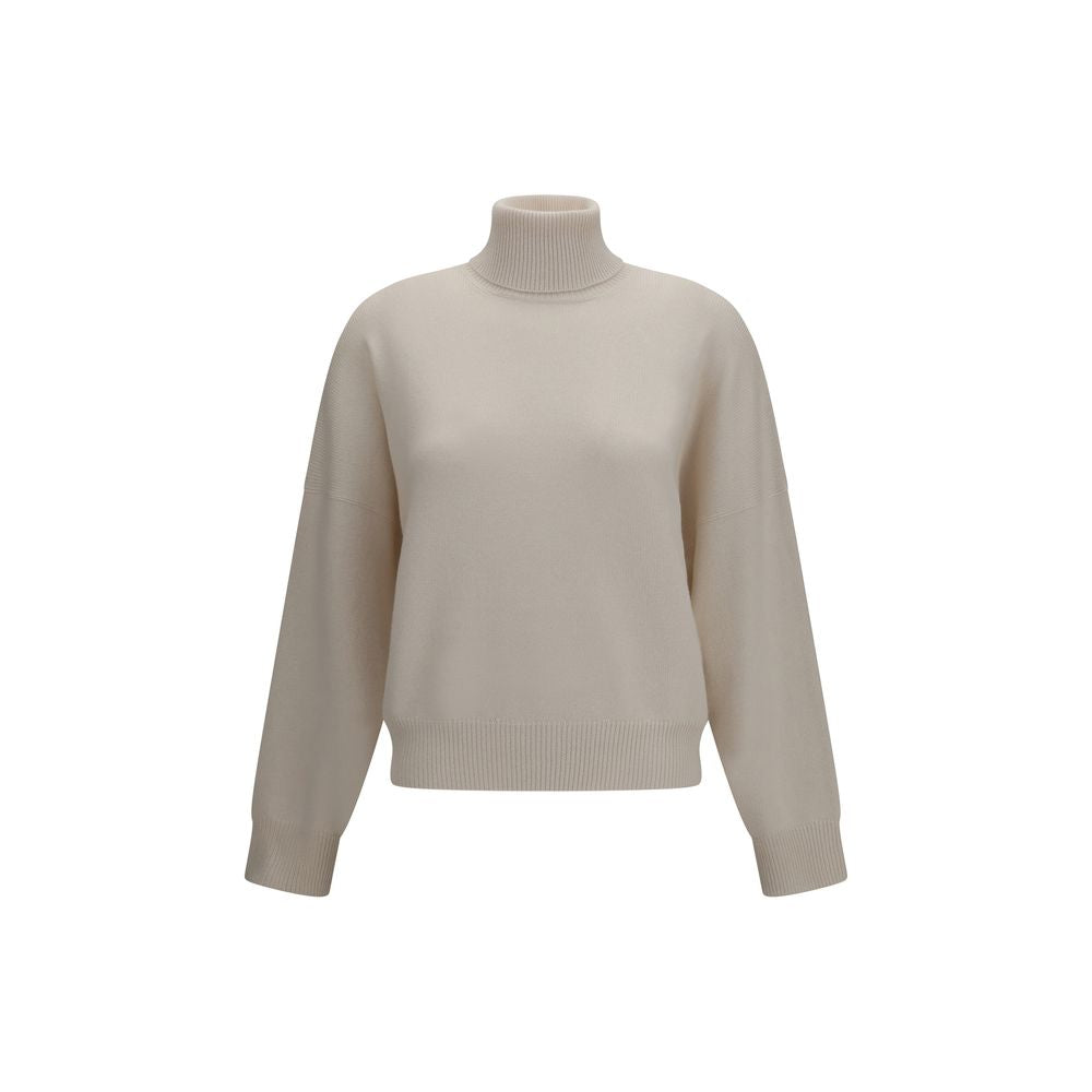 Brunello Cucinelli Beige Cashmere Sweater Brunello Cucinelli