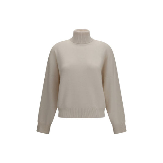 Brunello Cucinelli Beige Cashmere Sweater Brunello Cucinelli