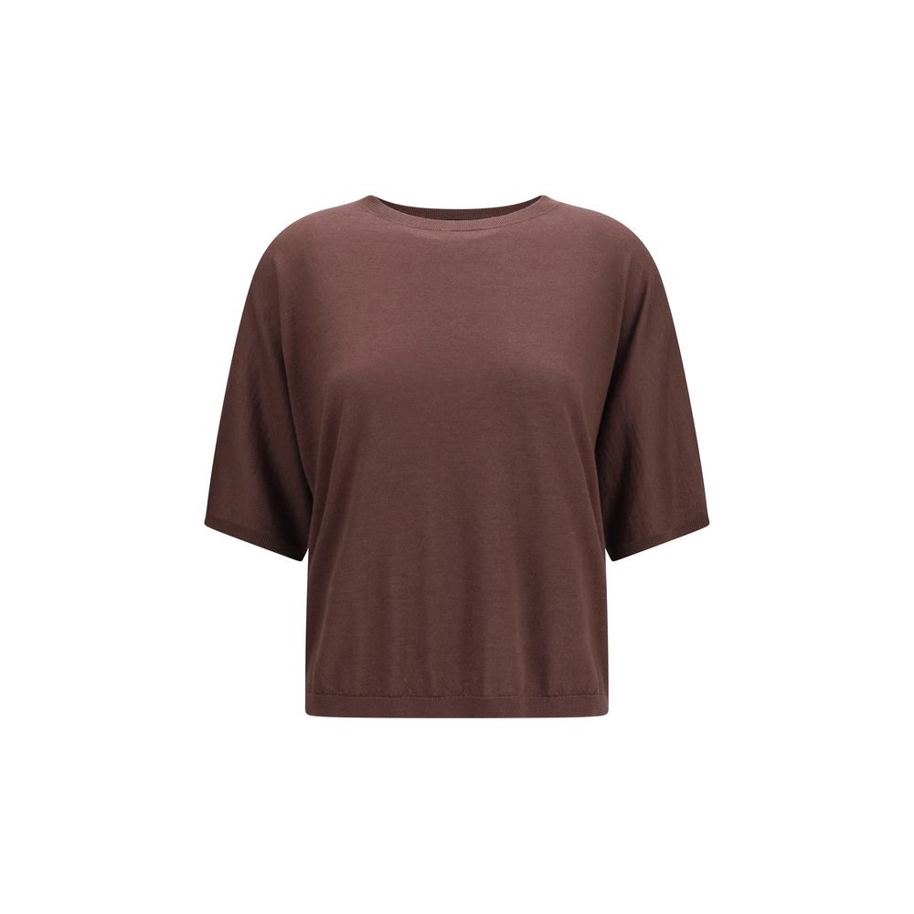 Brunello Cucinelli Purple Cashmere Sweater Brunello Cucinelli