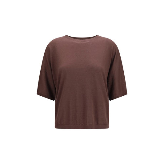 Brunello Cucinelli Purple Cashmere Sweater Brunello Cucinelli