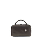 Brunello Cucinelli Brown Calf Leather Bos Taurus Handbag