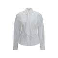 Brunello Cucinelli White Cotton Dress Shirt Brunello Cucinelli