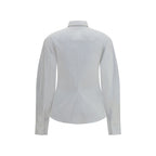 Brunello Cucinelli White Cotton Dress Shirt Brunello Cucinelli