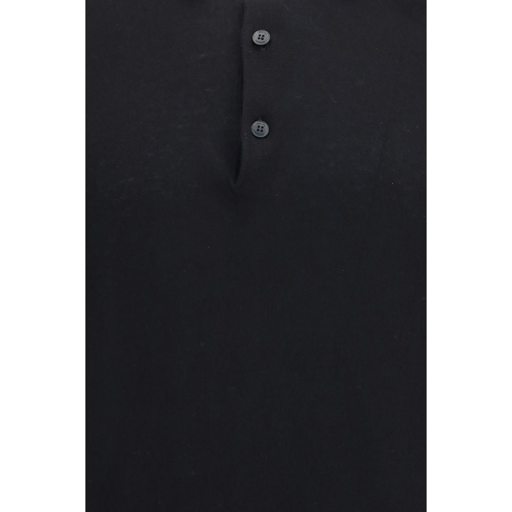 Premiata Black Cotton Polo Shirt Premiata