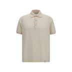 Premiata Beige Cotton Polo Shirt