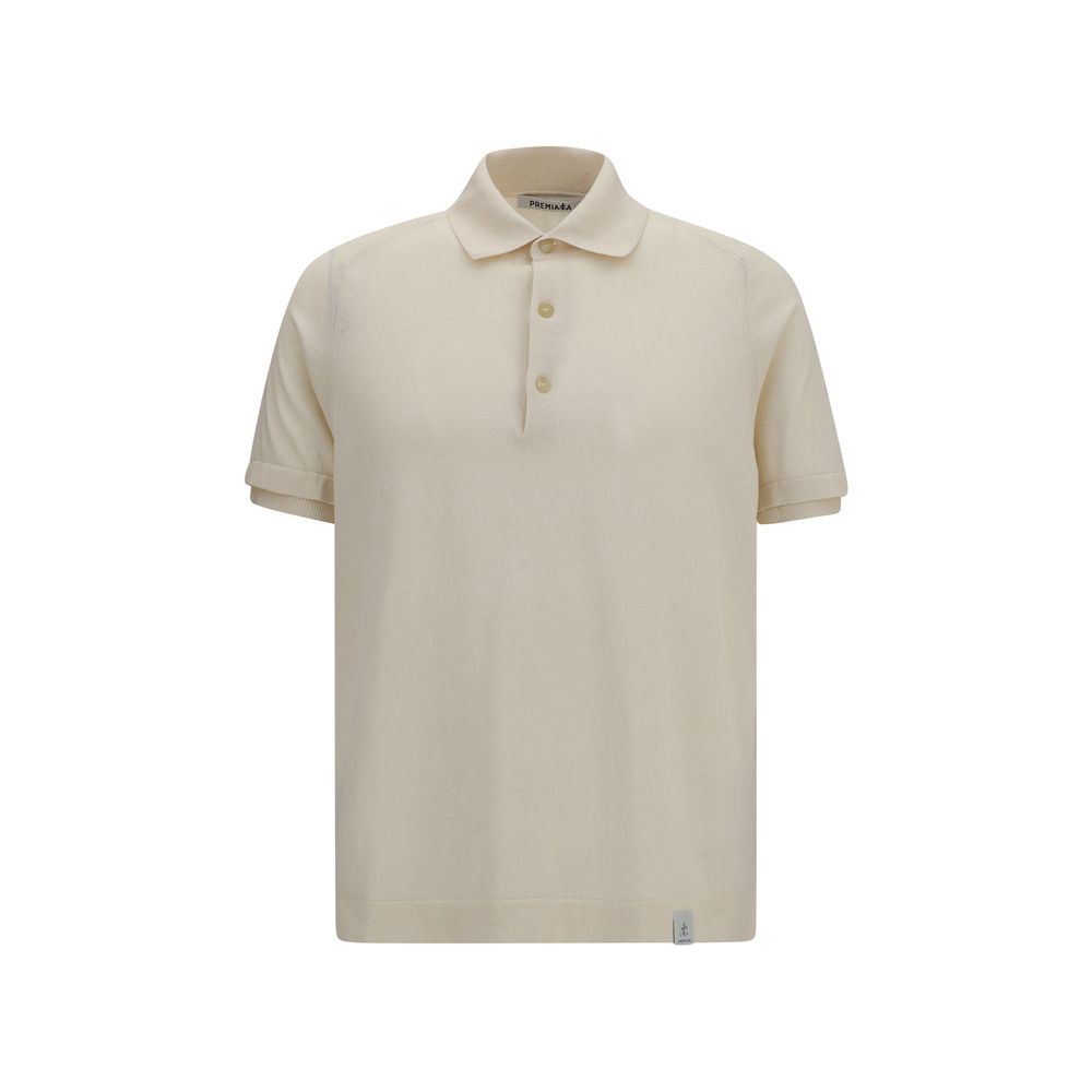 Premiata Beige Cotton Polo Shirt Premiata