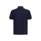 Premiata Blue Cotton Polo Shirt