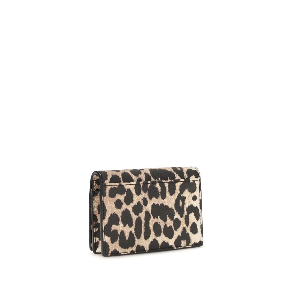 Ganni Multicolor Recycled Polyester Wallet Ganni