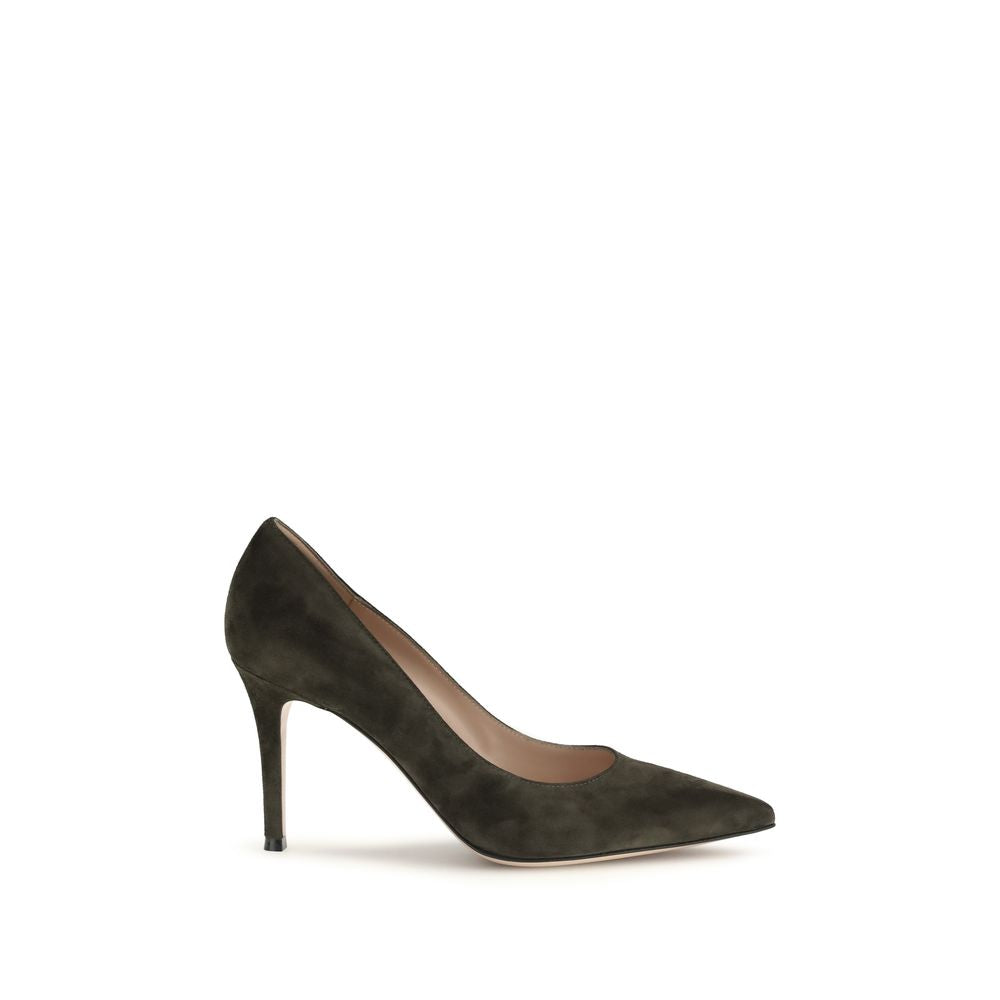 Gianvito Rossi Bicolor Calf Leather Bos Taurus High Heel Pumps Gianvito Rossi