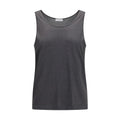 Brunello Cucinelli Gray Cashmere Sleeveles T-Shirt Brunello Cucinelli