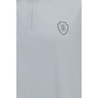 Brunello Cucinelli White Polyamide Polo Shirt