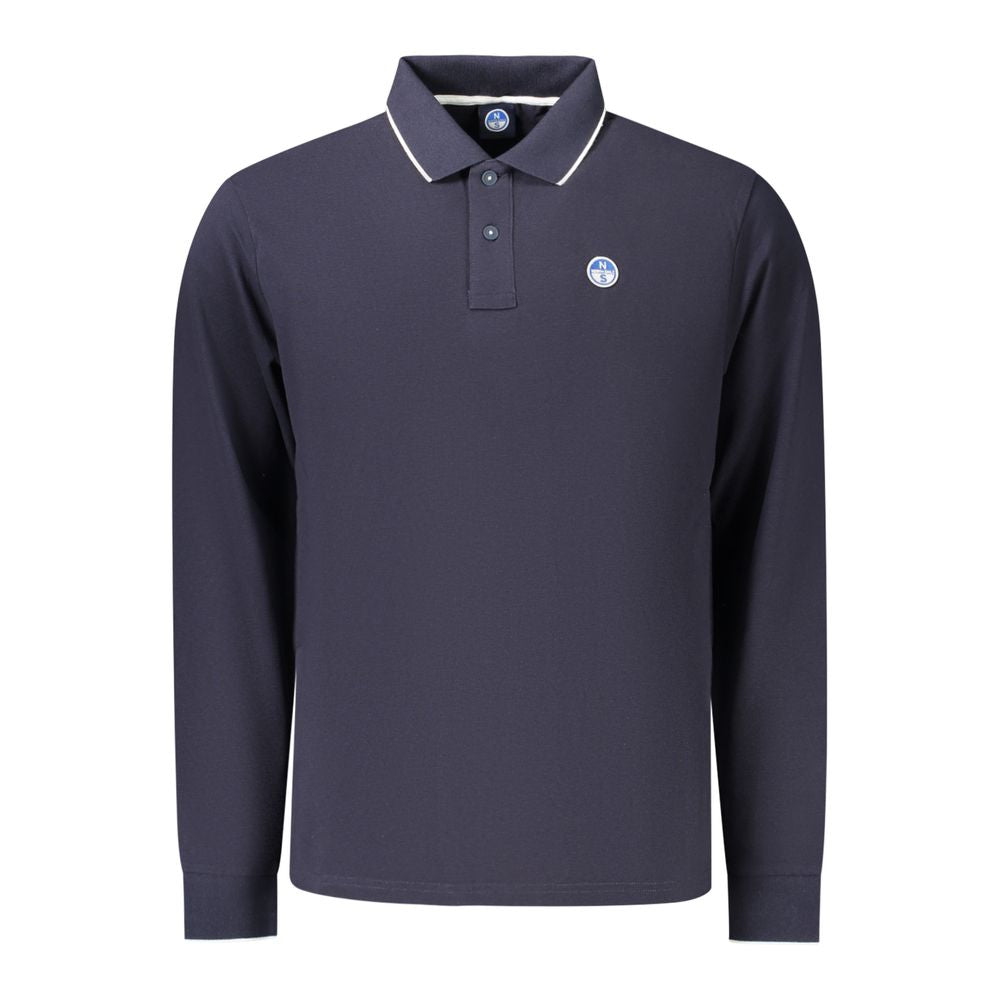 North Sails Blue Cotton Men's Polo North Sails
