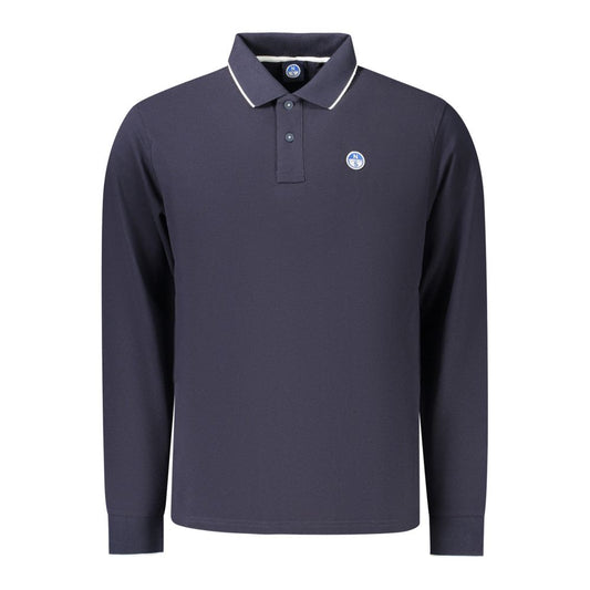 North Sails Blue Cotton Men's Polo North Sails