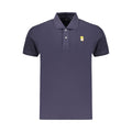 Marina Militare Blue Cotton Men's Polo Shirt Marina Militare