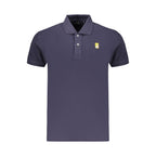 Marina Militare Blue Cotton Men's Polo Shirt Marina Militare