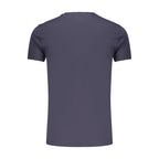 Marina Militare Blue Cotton Men's T-Shirt Marina Militare