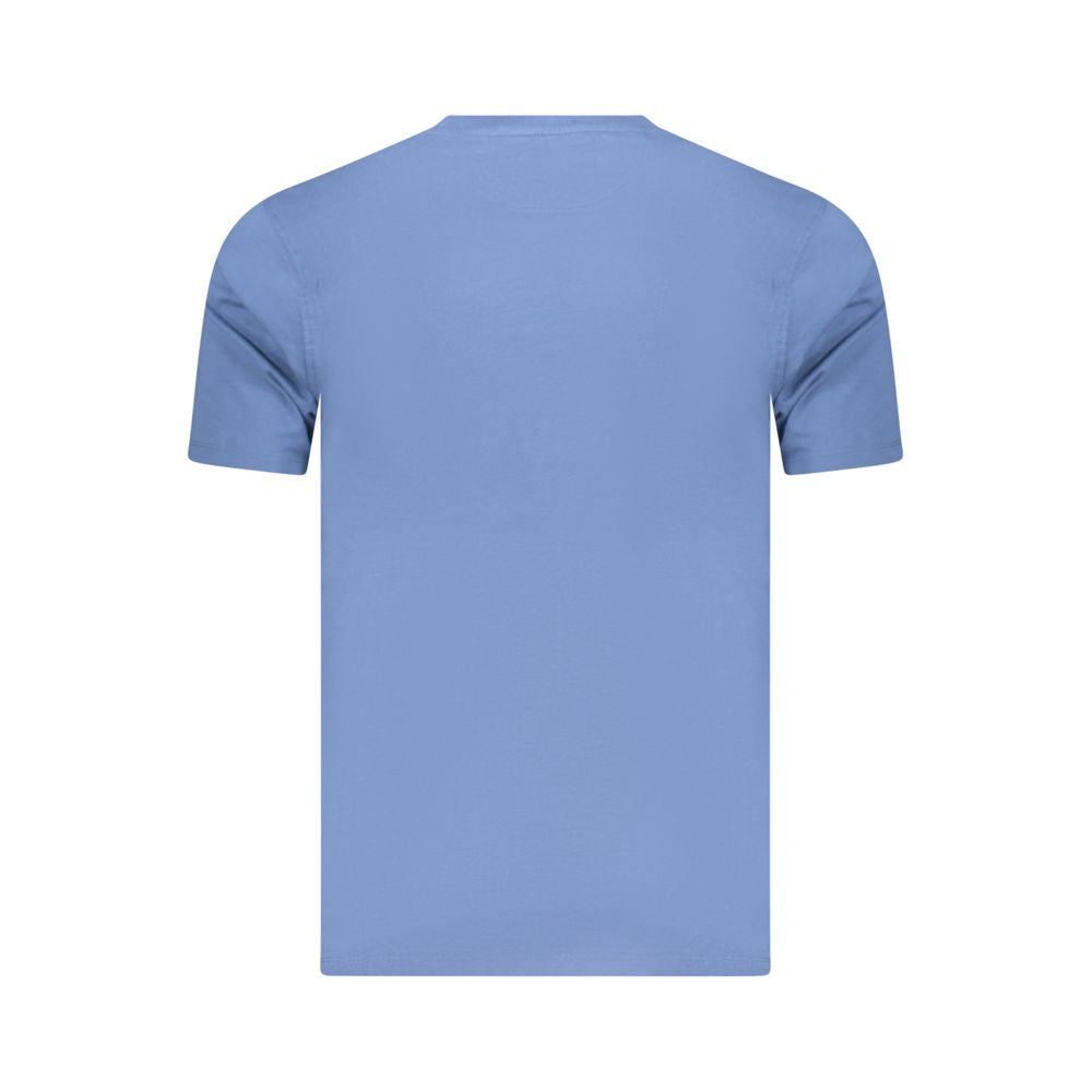 Marina Militare Blue Cotton Men's T-Shirt Marina Militare