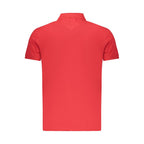 Marina Militare Rosso Cotton Men's Polo Marina Militare