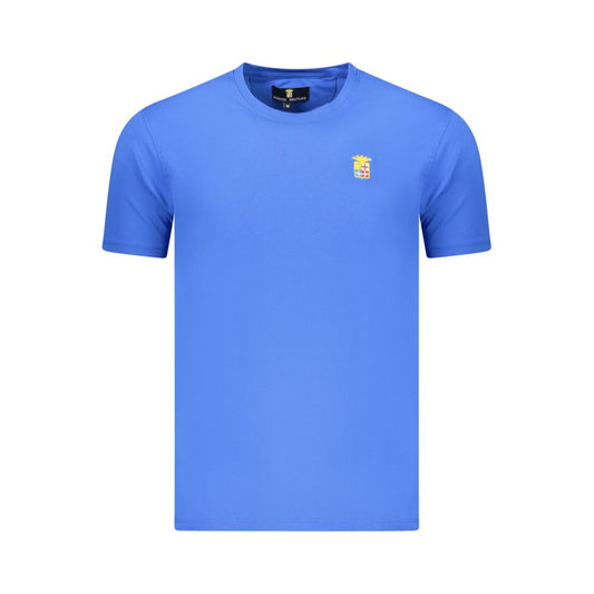 Marina Militare Blue Cotton Men's T-Shirt Marina Militare