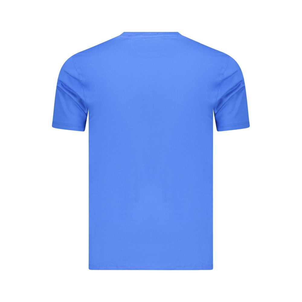 Marina Militare Blue Cotton Men's T-Shirt Marina Militare