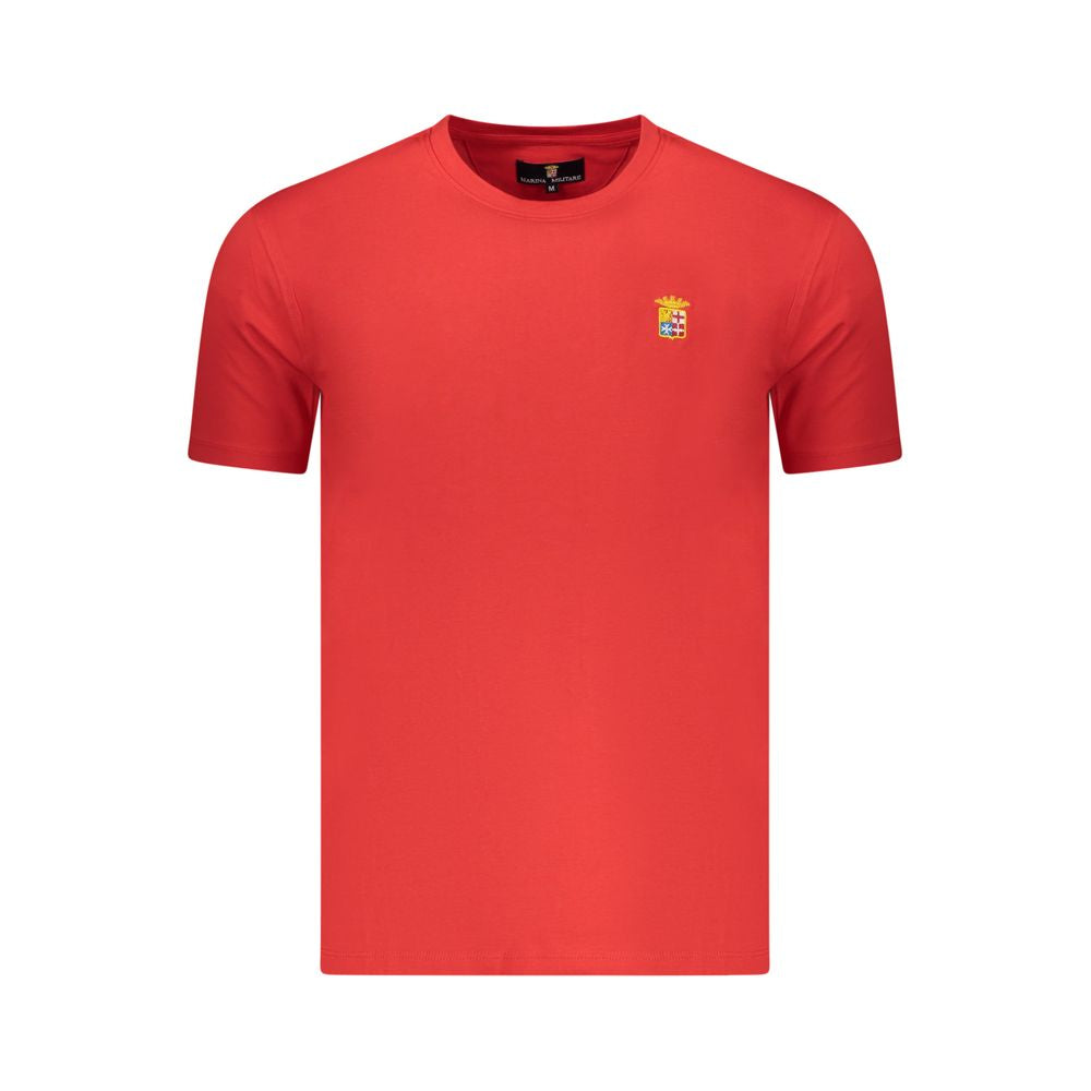 Marina Militare Rosso Cotton Men's T-Shirt Marina Militare