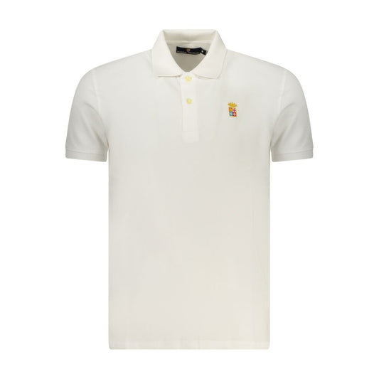 Marina Militare Bianco Cotton Men's Polo Marina Militare