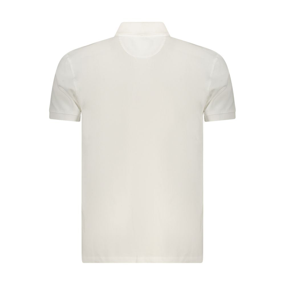 Marina Militare Bianco Cotton Men's Polo Marina Militare