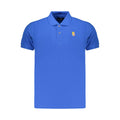 Marina Militare Blue Cotton Men Polo Marina Militare