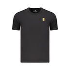 Marina Militare Black Cotton Men's T-Shirt Marina Militare
