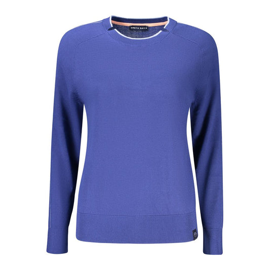 North Sails Blue Viscose Women's Sweater North Sails