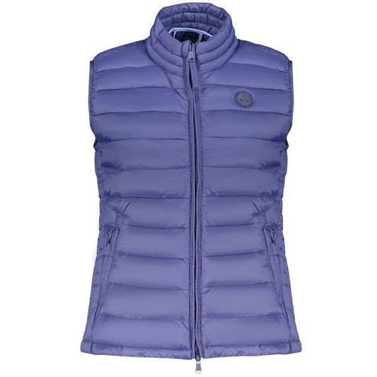 North Sails Blue Polyester Women Jacket North Sails