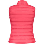 North Sails Rosso polyester women's vest displayed on a hanger, featuring a sleek design and lightweight fabric.
