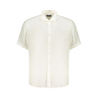 North Sails White Linen Men's Shirt North Sails