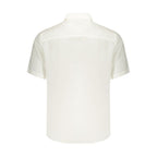 North Sails White Linen Men's Shirt North Sails