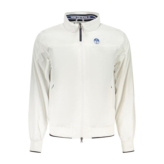 North Sails White Polyester Men's Jacket North Sails
