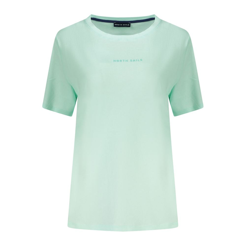 North Sails Green Cotton Women's T-Shirt North Sails