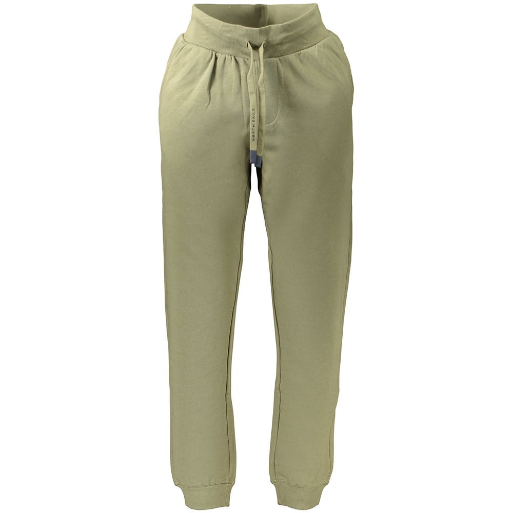 North Sails Green Cotton Men's Trouser North Sails