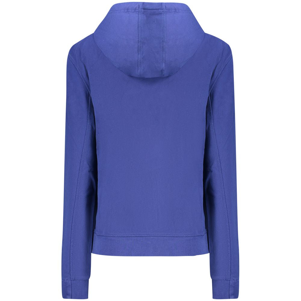 North Sails Blue Cotton Women's Hoodie North Sails