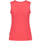 Red North Sails women's modal tank top with sleeveless design and soft fabric, perfect for casual wear.