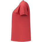 North Sails Red Cotton Women's T-Shirt North Sails