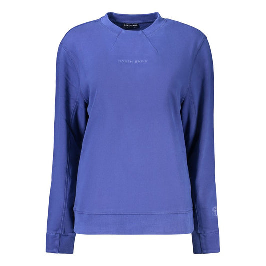 North Sails Blue Cotton Women's Sweatshirt North Sails