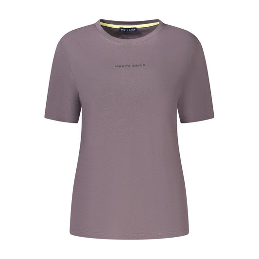North Sails Gray Cotton Women's T-Shirt North Sails