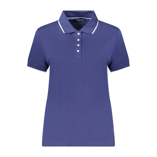 North Sails Blue Modal Womens Polo North Sails