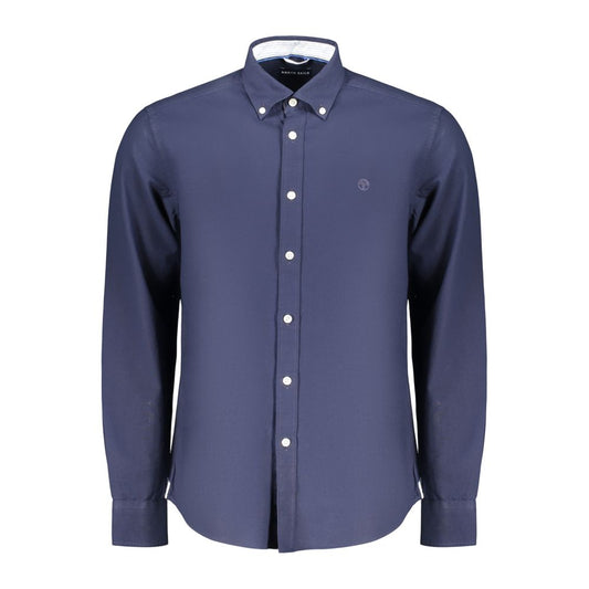 North Sails Blue Cotton Mens Shirt North Sails
