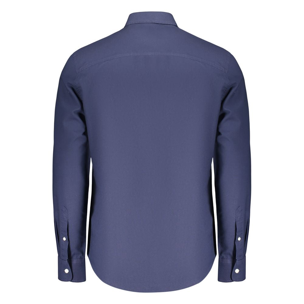 North Sails Blue Cotton Mens Shirt North Sails