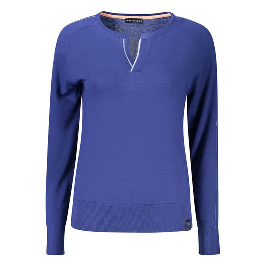 North Sails Blue Viscose Women's Shirt North Sails