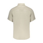 North Sails Beige Linen Men's Shirt