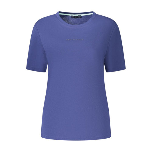 North Sails Blue Cotton Women's T-Shirt North Sails