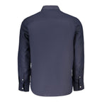 North Sails Blue Linen Men's Shirt North Sails
